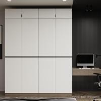 ราคา SB Design Square ตู้เสื้อผ้า ขนาด 200 ซม. รุ่น Wardrobe PlusสีRio Brown ตัดสีขาว ภายในมี 9 ช่อง แบรนด์ SB FURNITURE (11031757)