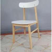 ราคา BF&MF shop เก้าอี้ทานข้าว เก้าอี้ไม้ยางพารา ที่นั่งเป็นไม้เต็ม รับน้ำหนักได้ดี สีขาว สีขาวไม้ 43 x 53 x 85 cm. (11087625)