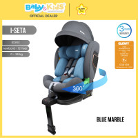 ราคา Glowy Star i-SETA คาร์ซีทเด็ก หมุนได้ 360 องศา แรกเกิด ถึง 12 ขวบ สี Blue marble (11062652)