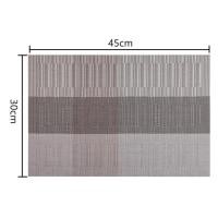 ราคา namemosinedearที่รองจาน แผ่นรองจาน ขนาดใหญ่ ที่รองจานบนโต๊ะอาหาร 45 x 30 PVC Placemat แบบ 2 (11071254)