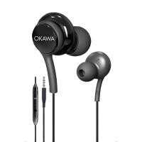 ราคา OKAWA EP-09 หูฟังสมาร์ทโฟน Super Bass อินเอียร์ สีดำ ดำ (11080814)