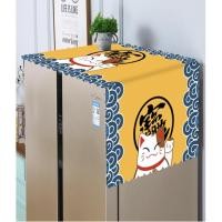 ราคา namemosinedear ผ้าคลุมตู้เย็น ผ้าคลุมเครื่องซักผ้า ผ้าครอบฝุ่นกันน้ำ ผ้าครุมตู้เย็น ผ้าคุมสำหรับตู้เย็น แมวกวัก,ตู้เย็นเครื่องซักผ้า (11071364)