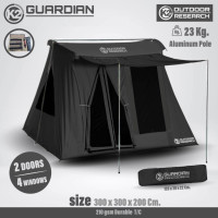 ราคา K2 เต็นท์ทรงเคบิ้น Guardian Glamping Tent สีเทา (12099942)