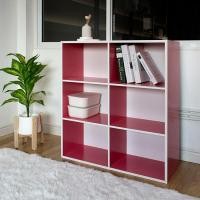 ราคา Home Plus Furniture ชั้นอเนกประสงค์ 6 ช่อง ชมพู (12145676)