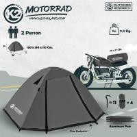 ราคา K2 เต็นท์ขนาดนอน 2คน เสาอลูมิเนียม Motorrad สีเทา (12148856)