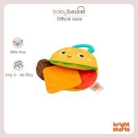 ราคา Baby Basket Shop ของเล่นเด็ก ยางกัดรูปแฮมเบอร์เก้อ Bright Starts Say Cheeseburger ความสนุกที่เรียกได้ว่า เห็นแล้วน้ำลายไหล Say Cheeseburger (12201645)