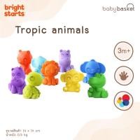 ราคา Baby Basket Shop ของเล่นเด็ก ตุ๊กตาสัตว์ ของเล่นตอนอาบน้ำ Bright Starts Tropic Animals ช่วยเสริมสร้างพัฒนาการ FG-BS12615 (12201193)