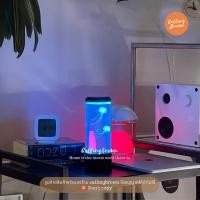 ราคา callingbrown โคมไฟ โคมไฟแมงกะพรุน LED ข้างเตียงไฟกลางคืน jellyfish jelly fish เล็ก (12234631)