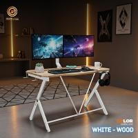 ราคา Neolution E-Sport Gaming Desk รุ่น Mantle II โต๊ะเกมมิ่ง โต๊ะคอมพิวเตอร์ มีที่รองแก้วน้ำและที่แขวนหูฟัง ไม้-ขาขาว (12213494)