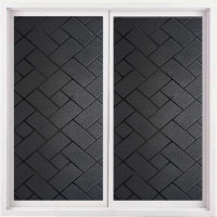 ราคา IHOME ART ฟิล์มติดกระจกบ้าน ลายดำทึบ สุญญากาศ กันแสงแดด100% กันคนมอง100% คนมองเข้าไม่เห็น100% ฟิล์มฝ้าติดกระจก 90x200cm ทะแยงมุมดำ (12233036)