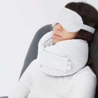 ราคา Mr.Big Travel Pillow หมอนรองคอ Light Grey ไซส์เล็ก (S/M) (12247787)