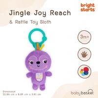 ราคา Baby Basket Shop ของเล่นเด็ก โมบาย ตุ๊กตาสลอธ Bright Starts Jingle Joy Reach & Rattle Toy ช่วยเสริมสร้างพัฒนาการ FG-BS12950 (12201260)