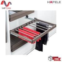 ราคา (Hafele) ราวแขวนกางเกง สำหรับตู้กว้าง 800 มม. (498.05.152)(807.95.123) (12257135)