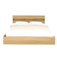 ราคา DELICATO เตียงนอน 6ฟุต รุ่น Rena ขนาด190x207.9x100ซม.สีไลท์โอ๊ค (12282545)