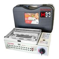 ราคา Lucky Flame เตาปิ้ง-ย่าง ใช้แก๊สกระป๋อง แบบพกพา รุ่น LF-90G ตะแกรงย่างสแตนเลสขนาด 20x30ซม. (12313726)