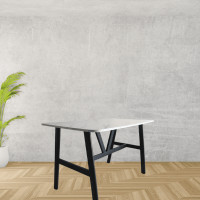 ราคา DELICATO โต๊ะอาหาร รุ่น MABEE ขนาด 70x120x75 ซม. สีขาว (12321614)