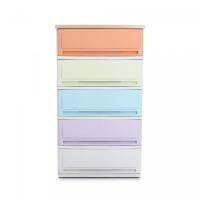 ราคา UP ตู้ลิ้นชักท็อปไม้ 5 ชั้น 42x63x112 ซม. รุ่น SUMO-WOODTOP สีวินเทจ (12274211)