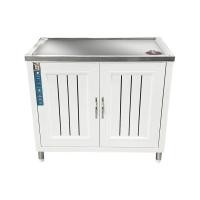 ราคา CLOSE ตู้ตั้งพื้นหน้าเรียบ รุ่น LOUIS ขนาด 89x79x51 ซม. สีขาว (12295559)