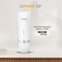 ราคา EZhome Handheld Espresso Maker รุ่น EL06 เครื่องชงกาแฟแบบพกพา แบบแคปซูลเนสเพรสโซ และกาแฟบด White (12317572)