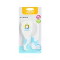 ราคา Babi Goods ชุดแปรงหวีเด็ก พกพาได้ Nuebabe ฟ้า (12348196)