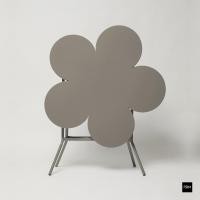 ราคา PDM โต๊ะพับ Sunny รูปทรงดอกไม้ สีเทาน้ำตาล Metalli (12355405)