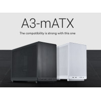 ราคา Lian Li A3-mATX minimal Steel Mesh Micro-ATX & iTX Case Black สีดำ (12378042)