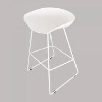 ราคา PULITO สตูลสูงขาเหล็ก รุ่น DT1280WH ขนาด 47x48.5x80 ซม. สีขาว (12426006)