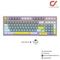 ราคา Nubwo X Series X802 Thanatos Mechanical Gaming Keyboard Mini RGB คีย์บอร์ดเกมมิ่ง TH/ENG Gray White Blue SW (12363567)