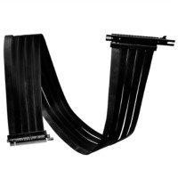 ราคา Lian Li 900mm PCIe 4.0 Black / White 90 degree Riser Cable (PW-PCIV-4-90X / 90W) สีดำ (BLACK) (12404763)