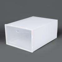 ราคา Homelove กล่องรองเท้าฝาแข็ง ขนาดใหญ่ ฝาเปิดปิดได้ พับเก็บได้ ต่อได้หลายชั้น มี 8สี ผู้หญิง - ขาว (12447082)