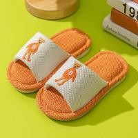 ราคา The Simple Home รองเท้าใส่ในบ้าน รองเท้าแตะ พ่อแม่ลูก ลายหมี สไตล์ญี่ปุ่น ผ้าลินิน สลิปเปอร์ เนื้อนุ่ม เด็ก26-27 Oส้ม (12418309)