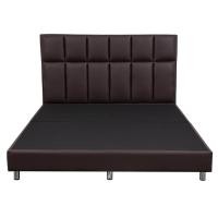 ราคา TRUFFLE เตียงนอนดีไซน์ รุ่น Supphire-L ขนาด 6 ฟุต สีน้ำตาลเข้ม (12291584)