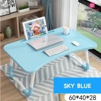 ราคา Homelove โต๊ะปรับระดับ วางโน้ตบุ๊ค ทำงาน โต๊ะทำงานข้างเตียง วางของอเนกประสงค์ โต๊ะคอม - ฟ้า (12446371)
