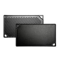 ราคา Lodge Cast Iron กระทะย่างสี่เหลี่ยมยาว สองด้าน 42.55x24.13ซม. LDP3 (12461029)