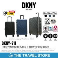 ราคา DKNY Donna Karan New York DKNY-911 Trolley Hardside Case Spinner Luggage กระเป๋าเดินทาง ล้อลาก หมุนได้ 360 องศา Navy,Medium 24 in. (12470845)