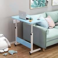 ราคา Homelove โต๊ะทำงาน โต๊ะคอม ขนาดใหญ่ รูปตัว L โต๊ะLift60*40ฟ้า (12446397)