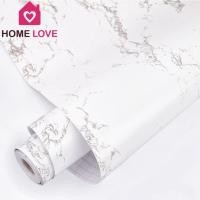 ราคา Homelove วอลเปเปอร์สีพื้น 45 cm*10 เมตร กันน้ำสีชัด มีกาวในตัว 27.หินอ่อนขาว (12450071)