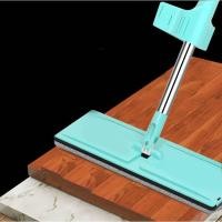 ราคา Homelove ไม้ถูพื้นแบบแบน ไม้รีดน้ำ ไม้ถูพื้นหัวแบนเขียว (12446701)