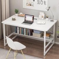 ราคา Homelove โต๊ะทำงาน ขนาดใหญ่ รูปตัว L โต๊ะคอม computer desk ดีไซน์ใหม่ทรงทันสมัย โต๊ะ D - ขาว (12446335)