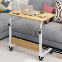 ราคา Homelove โต๊ะปรับระดับ วางโน้ตบุ๊ค ทำงาน โต๊ะทำงานข้างเตียง วางของอเนกประสงค์ โต๊ะ Lift- ไม้เหลือง (12446369)