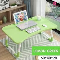 ราคา Homelove โต๊ะปรับระดับ วางโน้ตบุ๊ค ทำงาน โต๊ะทำงานข้างเตียง วางของอเนกประสงค์ โต๊ะคอม - เขียว (12446361)