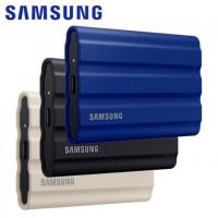 ราคา Samsung Portable SSD T7 Shield 2TB (Black,Blue,Beige) IP65 rating USB3.2 Gen2 Portable SSD Black (12477858)