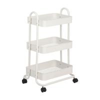 ราคา INDEX LIVING MALL ชั้นวางของมีล้อ 3 ชั้น รุ่นโลแกน สีขาว (12490525)