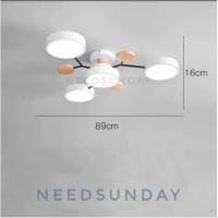 ราคา NEEDSUNDAY โคมไฟเพดาน โคมไฟทรงใยแมงมุม โคมไฟระย้าติดเพดาน ขาว (12490340)