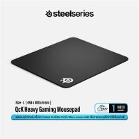 ราคา SteelSeries QcK Heavy Gaming Mousepad แผ่นรองเม้าส์เกมมิ่ง หนาพิเศษ ผิว Control #Qoomart L (12498644)