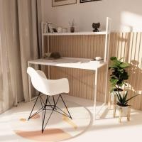 ราคา Looms โต๊ะทำงาน ขนาด 120 ซม. รุ่น MORGAN-B สีขาว (120x60x140.5 cm.) (12512234)