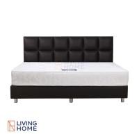 ราคา Livinghome Furniture เตียง+ที่นอน รุ่น SENIOR มีให้เลือก 3 ขนาด 6 ฟุต+ที่นอน ต่างจังหวัด (12491468)