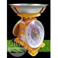 ราคา ตราตุ๊กตาคู่ ตาชั่ง 7.0กก ตราตุ๊กตาคู่ (วัสดุเหล็ก) รุ่นจานกลม มีการประกันมาตรฐานตาชั่ง ใช้ในงานชั่งน้ำหนัก by JHW (12495218)