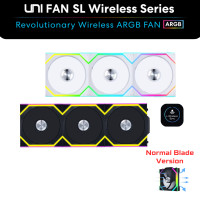 ราคา Lian Li SL120 WIRELESS RGB 3x120mm Normal Blade Triple Pack With Controller White 3x120mm Normal (12539636)