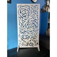 ราคา isteindecorฉากกั้นห้องลายฉลุ 60x120Cm.หนา10มิล มีขาตั้งให้รหัสB-95 (12540782)